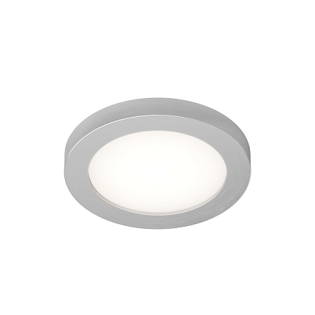 DK3012-AL Встраиваемый светильник влагозащ., IP 44, 50 Вт, GU10, серый, алюминий - фото