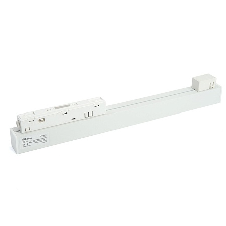 Светильник светодиодный Feron MGN302 трековый низковольтный 12W, 960 Lm, 4000К, 110 градусов, белый серия MattLine - фото