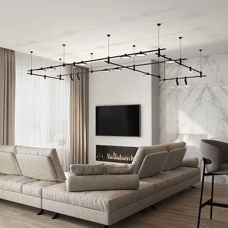 Esthetic Magnetic Подвесной комплект с вводом питания 1200 мм 85154/00 Elektrostandard - фото