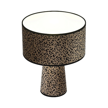 Прикроватная лампа ST-Luce Леопардовый/Леопардовый, Черный E27 1*40W SL1354.614.01 - фото