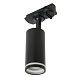 Светильник Feron AL146 трековый однофазный на шинопровод под лампу GU10, черный - фото
