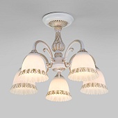 Потолочный светильник Eurosvet 60107/5 белый с золотом