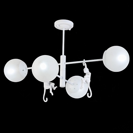 Светильник потолочный Белый/Белый E14 4*60W SLE115102-04 - фото