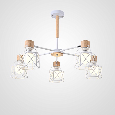 Потолочная Люстра Corf B3 White 5 Lamps Imperiumloft 189479-26 - фото