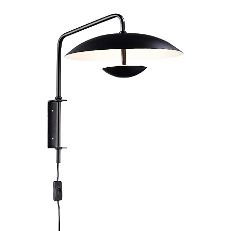 Бра ST-Luce Черный/Черный, Белый LED 1*8W 3000K SL6502.401.01 - фото