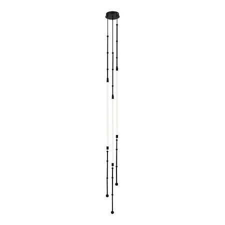 Светильник подвесной ST-Luce Черный/Белый LED 1*15W 3000K SL6132.405.45 - фото