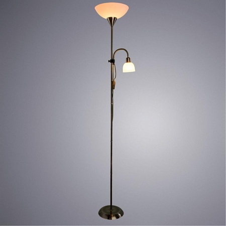 Торшер Arte Lamp DUETTO A9569PN-2AB - фото