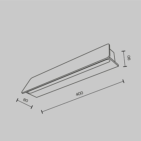 Настенный светильник (бра) Outdoor Trupp O429WL-L10GF3K - фото
