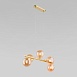 Подвесной светильник TK Lighting 4549 Estera Gold - фото