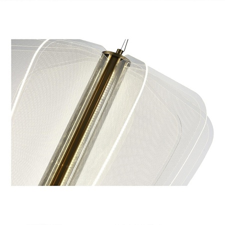 Светильник подвесной ST-Luce Золотистый/Прозрачный LED 1*75W 4000K SL6509.213.01 - фото