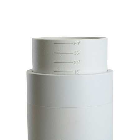 Светодиодный светильник Feron AL137 трековый однофазный на шинопровод 30W 4000K белый, изменяемый угол освещения 15-60град - фото