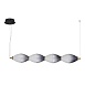 Светильник подвесной ST-Luce Черный/Белый, Дымчатый LED 1*28W 3000K SL6130.403.24 - фото