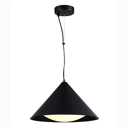 Светильник подвесной ST-Luce Черный/Черный LED 1*12W 3000K SL6501.413.01 - фото