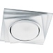 Светильник встраиваемый с белой LED подсветкой Feron CD5023 потолочный GX53 без лампы, матовый - фото