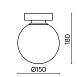 Настенный светильник (бра) Maytoni Basic form MOD321WL-01B - фото