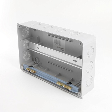 Бокс настенный STEKKER EBX50-1/15-65 15 модулей, пластик, IP65 - фото