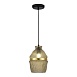 Светильник подвесной ST-Luce Черный/Янтарный E27 1*40W SL1661.403.01 - фото