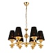 Светильник подвесной Французское золото/Черный E14 6*40W SL1137.203.06 - фото