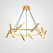 Подвесной Светильник Jonathan Browning Le Pentagone Chandelier 20 Light Imperiumloft 123487-22 - фото