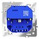 Розетка встраиваемая VOLTUM S70 с заземлением и защитными шторками, 16А, с USB, A+A, (белый матовый)