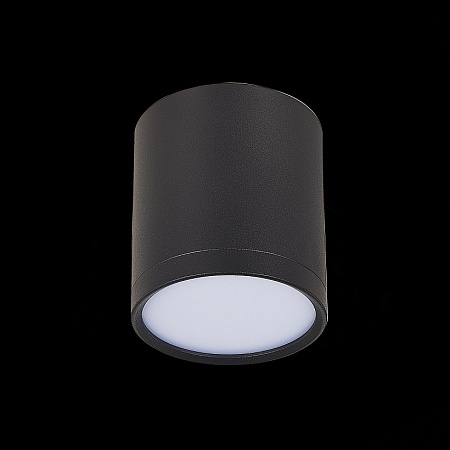Светильник потолочный Черный LED 1*5W 4000K 390Lm Ra>90 120° IP20 D68xH75 170-240V ST113.442.05 - фото