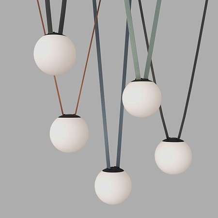 Светильник на шине Denkirs BELTY ORB DK5552-BK - фото