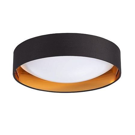 Светильник потолочный Черный, Золотистый/Белый LED 1*24W 4000K SLE201102-01 - фото