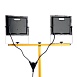 Светодиодный прожектор Feron LL-504  на штативе IP65 2*70W 6400K - фото