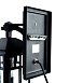 Светильник садово-парковый Feron PL671 на стену вниз 60W 230V E27, черный - фото