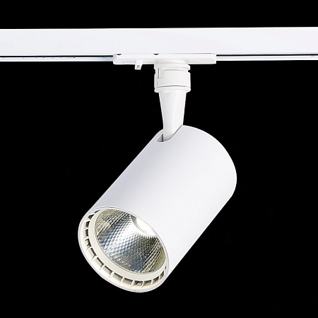 Св-к трек. Белый LED 1*15W 3000K 1 350Lm Ra≥90 36° IP20 L118xW78xH174 100-240V ST351.536.15.36 - фото