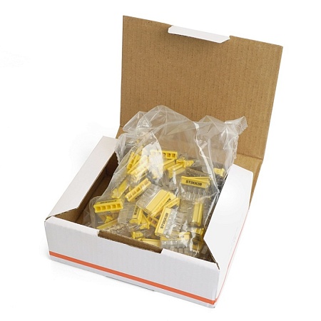 Клемма монтажная 8-проводная STEKKER  для 1-жильного проводника, LD2273-208 - фото