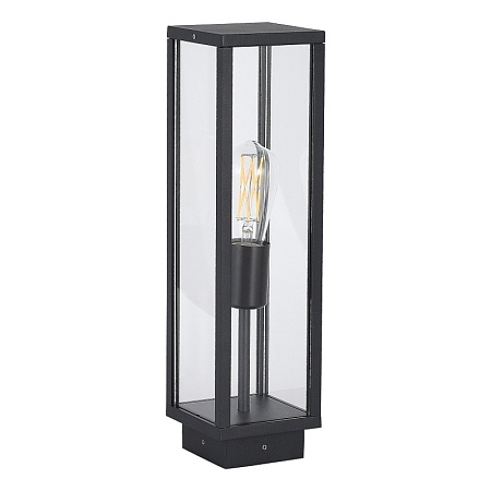 Светильник напольный ST-Luce темно-серый/прозрачный E27 1*15W SL9019.705.01 - фото