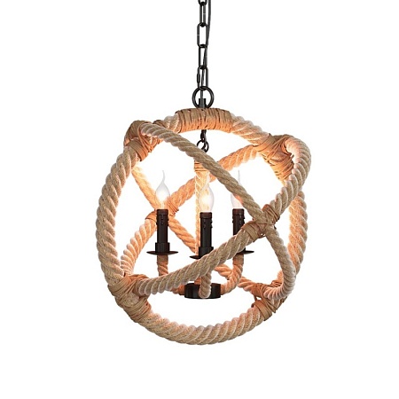 LOFT1194-3 Подвесная люстра LOFT IT Rope - фото