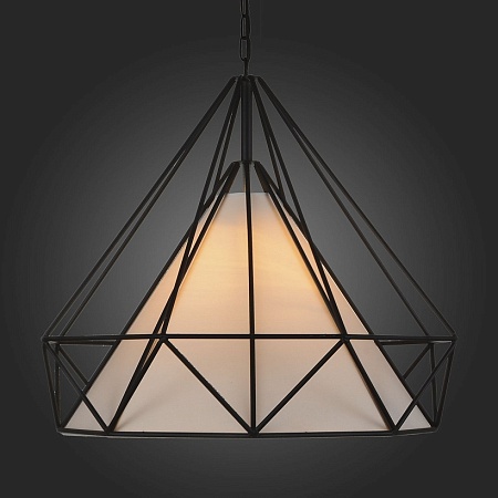 Светильник подвесной ST-Luce Черный/Черный, Белый E27 1*60W SL233.403.01 - фото