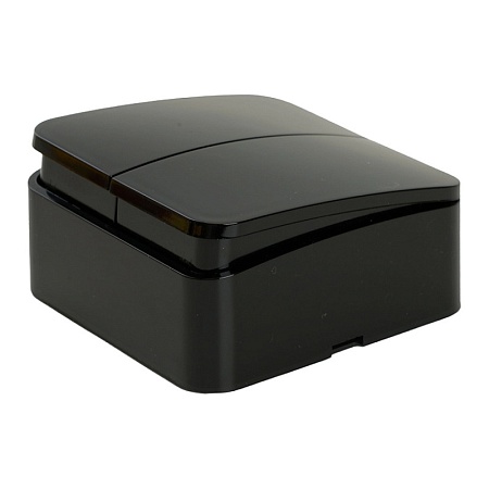 Розетка TV открытой установки, 1-местная, STEKKER, 75 Ом, 5-862МГц, серия София, серебро, MST00-10-03 - фото