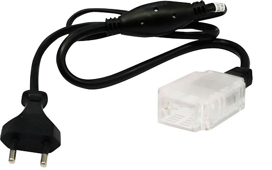 Сетевой шнур 3W для квадр. дюралайта LED-F3W, шнур 0,8м, LD122 - фото