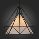 Светильник подвесной ST-Luce Черный/Черный, Белый E27 1*60W SL233.403.01 - фото