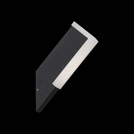 Светильник уличный настенный ST-Luce Черный/Белый LED 1*6W 4000K SL096.411.02 - фото