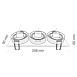 Встраиваемый светильник Technical Atom DL024-2-03S - фото