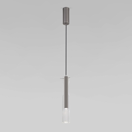 Подвесной светильник Eurosvet 50254/1 LED графит - фото