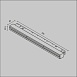 Трековый светильник Technical Parete TR106-2-18W4K-B - фото