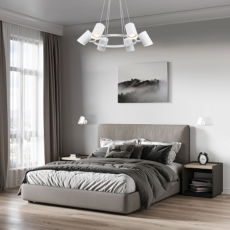 Подвесной светильник Eurosvet 70147/6 белый Smart - фото