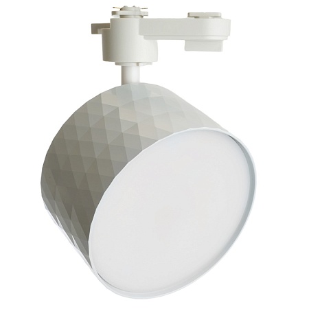 Светильник Feron AL177 трековый однофазный на шинопровод под лампу GX70, белый - фото