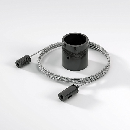 Подвесной трос для круглого гибкого неона Full light черный 2 м FL 2830 черный Elektrostandard - фото