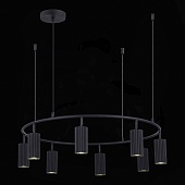 Светильник подвесной ST-Luce Черный/Черный GU10 8*5W 4000K SL1213.403.08