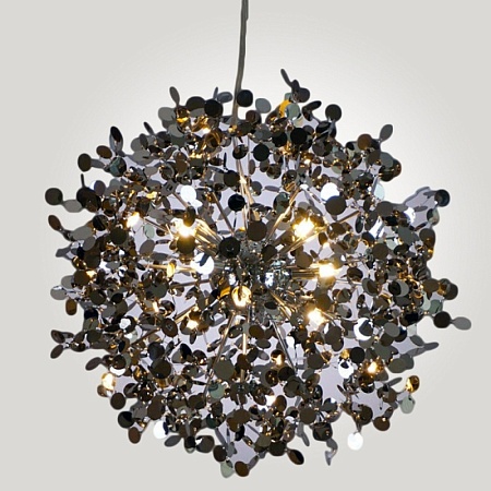 Люстра Tezani Argent Suspension Pendant Lamp 85 Chromium D50 Imperiumloft 186190-22 - фото