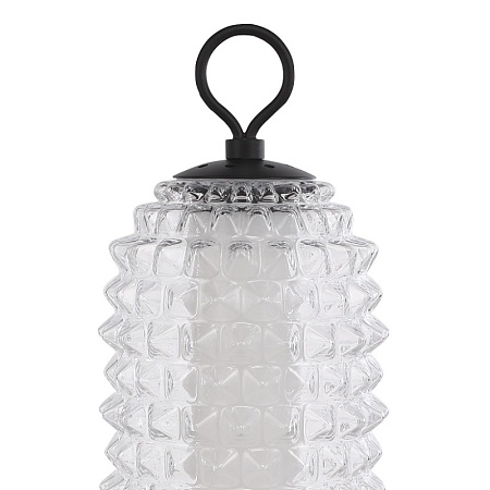 Прикроватная лампа ST-Luce черный/прозрачный LED 1*12W 4000K SL6144.404.01 - фото