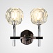Бра Boule De Cristal Double Sconce Chrome Imperiumloft 156049-22 - фото