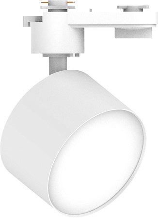 Светодиодный светильник Feron AL138 трековый однофазный на шинопровод 12W 4000K 110 градусов белый - фото