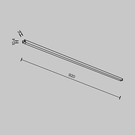 Трековый светильник Technical BASIS TR173-1-24WTW-B - фото